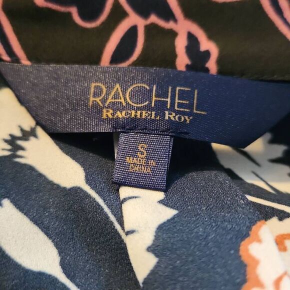 Rachel Rachel Roy Ladies Size Small Multi Combo September V-Neck Blouse - Picture 5 of 7